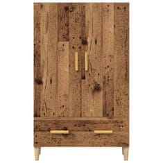 Vidaxl Highboard old wood 70 x 31 x 115 cm kompozitní dřevo