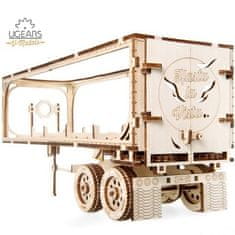 UGEARS 3D mechanický model - Truck VM-03, Přívěs pro kamion