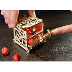 UGEARS 3D mechanický model - Games, Dice Keeper