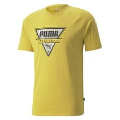 Puma Tričko žluté L Summer Graphic Tee