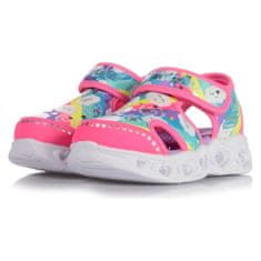 Skechers Sandály růžové 28 EU Heart Lights