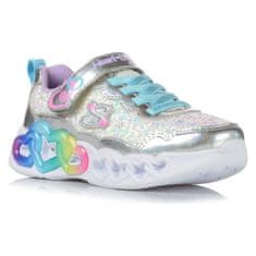 Skechers Boty stříbrné 32 EU Infinite Heart Light