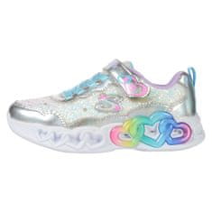 Skechers Boty stříbrné 32 EU Infinite Heart Light