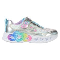 Skechers Boty stříbrné 32 EU Infinite Heart Light