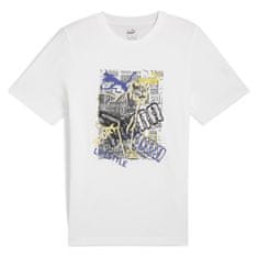 Puma Tričko bílé XS Graphics Photoprint Tee