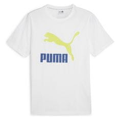 Puma Tričko bílé S Classics Logo Tee