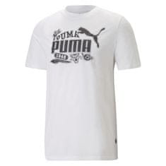 Puma Tričko bílé XXL Graphics Icon Tee