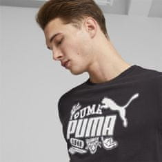 Puma Tričko černé L Graphics Icon Tee