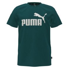 Puma Tričko zelené XS Ess Logo Tee