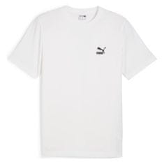 Puma Tričko bílé XXL Classics Small Logo Tee