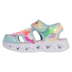 Skechers Sandály modré 28 EU Heart Lights