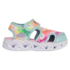 Skechers Sandály modré 28 EU Heart Lights