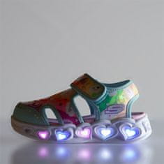 Skechers Sandály modré 28 EU Heart Lights