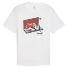 Puma Tričko bílé M Graphics Sneaker Box Tee