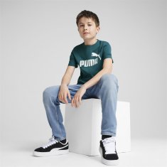 Puma Tričko zelené XS Ess Logo Tee