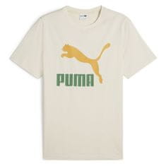 Puma Tričko béžové M Classics Logo Tee