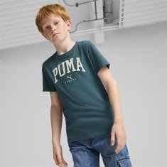 Puma Tričko zelené S Squad Big Graphic Tee