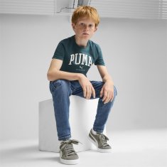 Puma Tričko zelené S Squad Big Graphic Tee