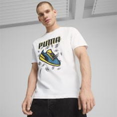 Puma Tričko bílé S Graphics Sneaker Tee