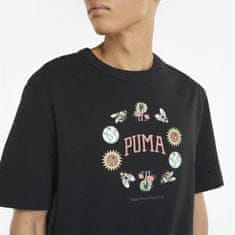 Puma Tričko černé XL Downtown Graphic Tee