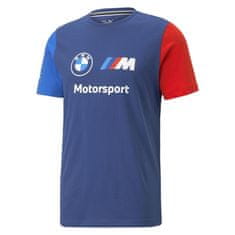 Puma Tričko tmavomodré S Bmw Mms Ess Logo Tee Pro