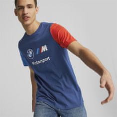 Puma Tričko tmavomodré S Bmw Mms Ess Logo Tee Pro