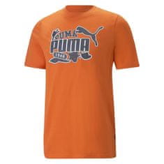 Puma Tričko oranžové XL Graphics Icon Tee