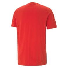 Puma Tričko červené XL Classics Logo Tee