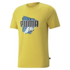 Puma Tričko žluté XL Summer Graphic Tee