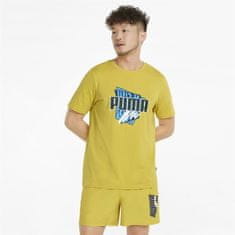 Puma Tričko žluté XL Summer Graphic Tee