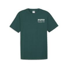 Puma Tričko zelené S Team Graphic Tee