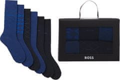 Hugo Boss 6 PACK - pánské ponožky BOSS 50524313-401 (Velikost 40-46)