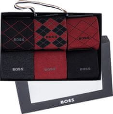 Hugo Boss 6 PACK - pánské ponožky BOSS 50524313-001 (Velikost 40-46)