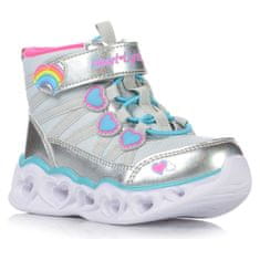 Skechers Boty šedé 23 EU Heart Lights-sweet