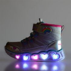 Skechers Boty šedé 23 EU Heart Lights-sweet