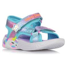 Skechers Sandály modré 22 EU Unicorn Dreams