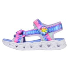 Skechers Sandály modré 33.5 EU Heart Lights