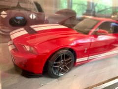 Rastar Ford Shelby Mustang Gt500 Červený Rastar Model 1:14 Na Dálkové Ovládání Auto