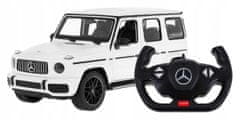 Rastar Mercedes-Amg G63 Bílá Rastar Model 1:14 Na Dálkové Ovládání Auto + Dálkové Ovládání 2,4