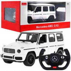 Rastar Mercedes-Amg G63 Bílá Rastar Model 1:14 Na Dálkové Ovládání Auto + Dálkové Ovládání 2,4