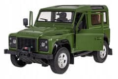 Rastar Land Rover Defender Zelený Rastar Model 1:14 Dálkové Ovládání Auto + Pil