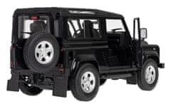 Rastar Land Rover Defender Černý Rastar Model 1:14 Dálkové Ovládání Auto + Pilo