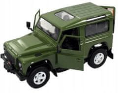 Rastar Land Rover Defender Zelený Rastar Model 1:14 Dálkové Ovládání Auto + Pil