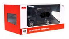 Rastar Land Rover Defender Černý Rastar Model 1:14 Dálkové Ovládání Auto + Pilo