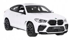 Rastar Bmw X6 M Bílé Rastar Model 1:14 Na Dálkové Ovládání Auto + Dálkové Ovládání 2,4 Ghz