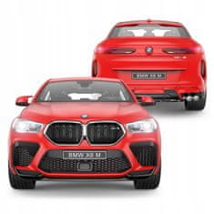 Rastar Bmw X6 M Červené Rastar Model 1:14 Na Dálkové Ovládání Auto + Dálkové Ovládání 2,4 Ghz