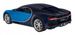 Rastar Bugatti Chiron Modrá Rastar Model 1:14 Na Dálkové Ovládání Auto + Světla