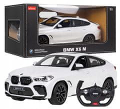 Rastar Bmw X6 M Bílé Rastar Model 1:14 Na Dálkové Ovládání Auto + Dálkové Ovládání 2,4 Ghz