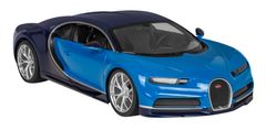 Rastar Bugatti Chiron Modrá Rastar Model 1:14 Na Dálkové Ovládání Auto + Světla