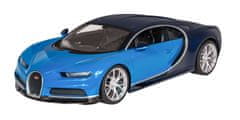 Rastar Bugatti Chiron Modrá Rastar Model 1:14 Na Dálkové Ovládání Auto + Světla